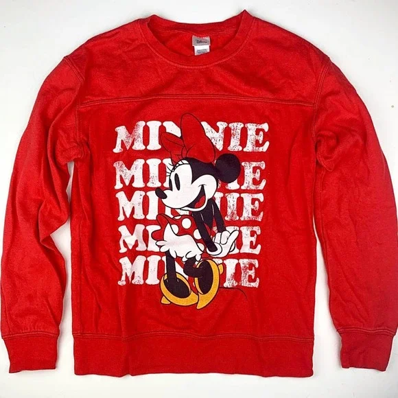 Disney Vintage Minnie Mouse Crewneck Sweatshirt - Picture 4 of 7